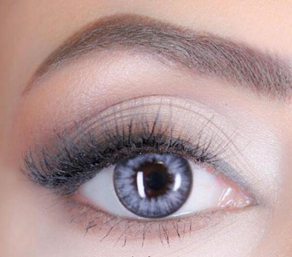 عکس چشم طوسی خاکستری