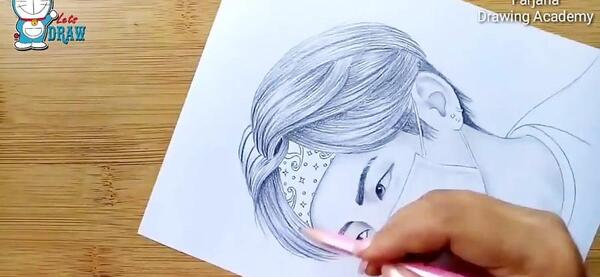 عکس چشم تهیونگ برای نقاشی