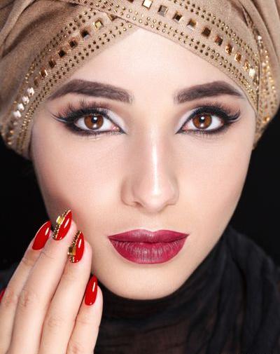 عکس چشم با چفیه