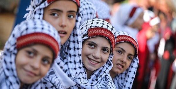 عکس چشم با چفیه