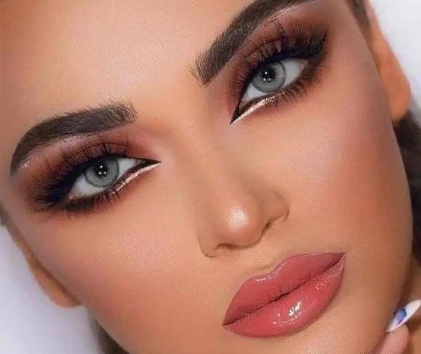 عکس چشم خمار قهوه ای