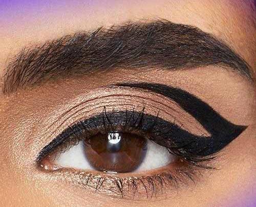 عکس خط چشم روباهی