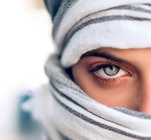 عکس چشم زیبا دختر