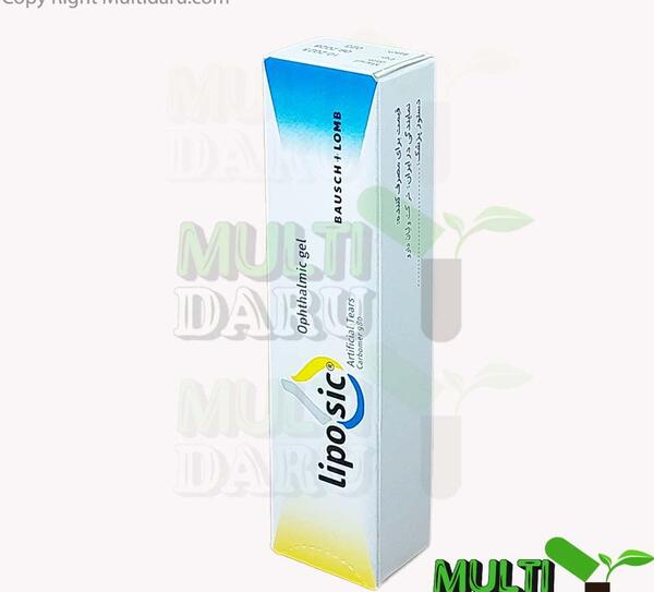 عکس ژل چشمی لیپوزیک