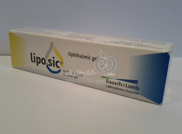 عکس ژل چشمی لیپوزیک