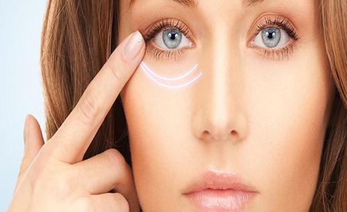 عکس تزریق ژل زیر چشم