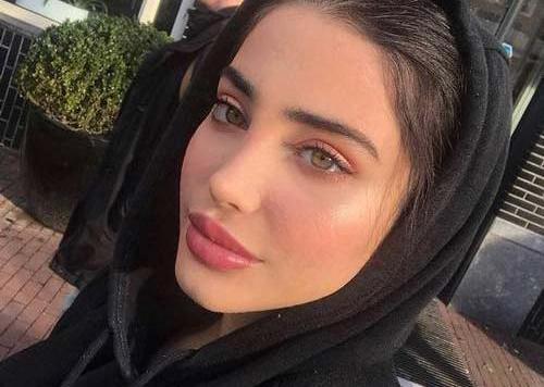 عکس چشم طبیعی عسلی