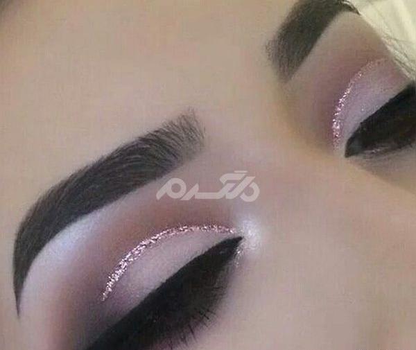 عکس طراحی چشم و ابرو ساده