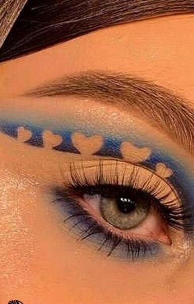 عکس خط چشم عروسکی