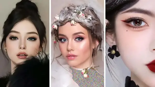 عکس ارایش چشم عروسکی
