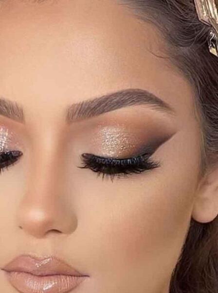 عکس ارایش چشم عروسکی