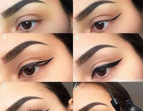 عکس ارایش چشم عروسکی