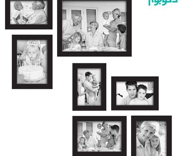 ایده زدن قاب عکس به دیوار