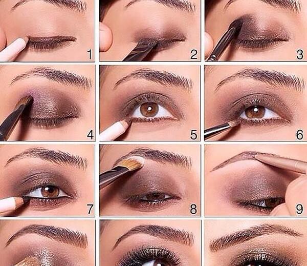 عکس رنگ چشم قهوه ای روشن