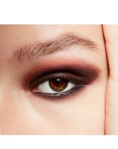 عکس ارایش چشم قهوه ای تیره