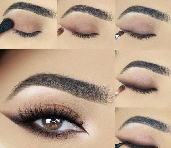 عکس رنگ چشم قهوه ای تیره