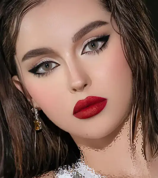 عکس چشم و لب زیبا