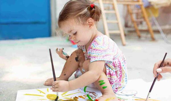 عکس چشم نقاشی بچه گانه