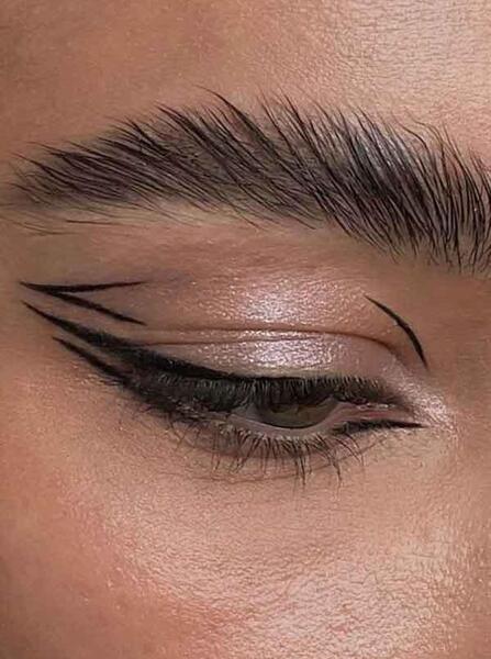 عکس خط چشم های زیبا