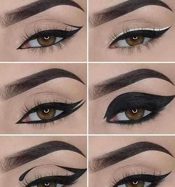 عکس خط چشم های زیبا