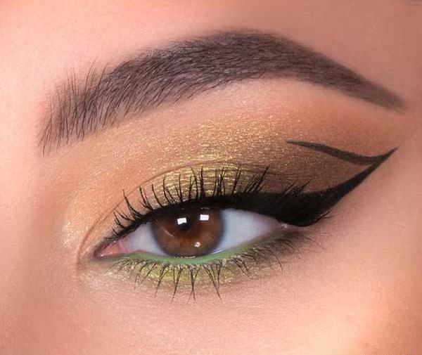 عکس رنگ چشم سبز یشمی