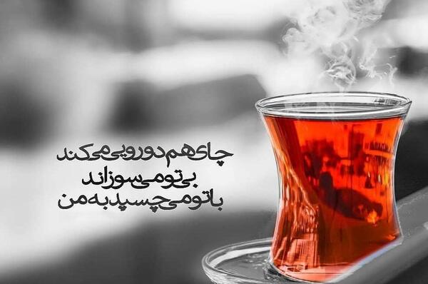 عکس چایی در طبیعت برای استوری
