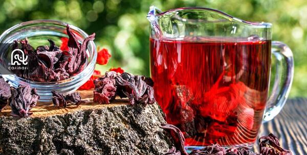 عکس دمنوش چای ترش