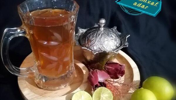 عکس چای لیمو ترش