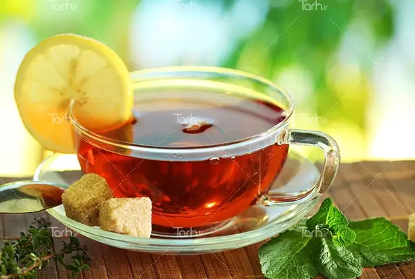 عکس چای لیمو ترش