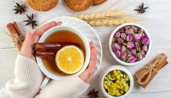 عکس چای لیمو ترش