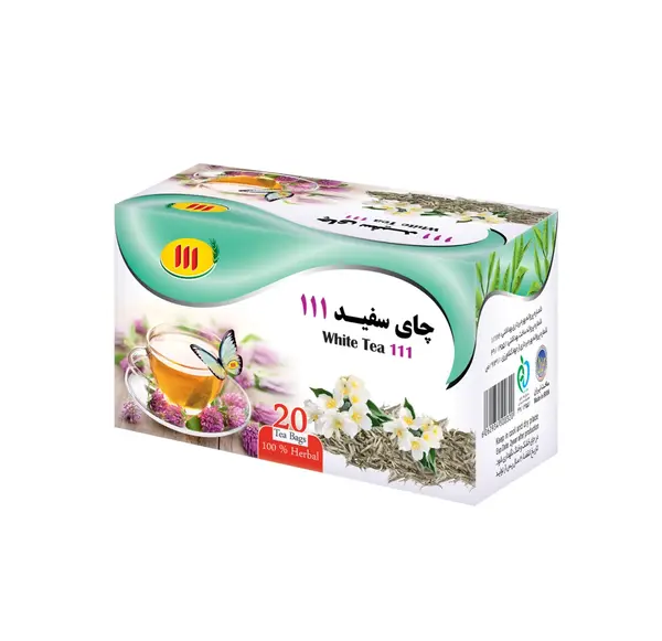 عکس بوته چای سفید