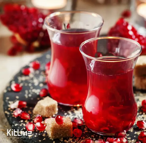 عکس استکان چای کمر باریک