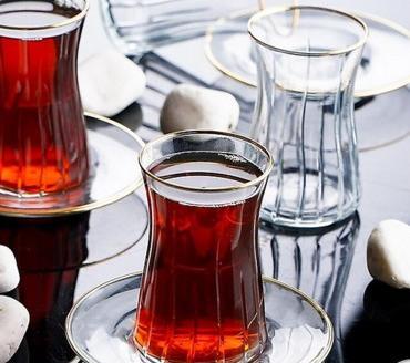 عکس استکان چای کمر باریک