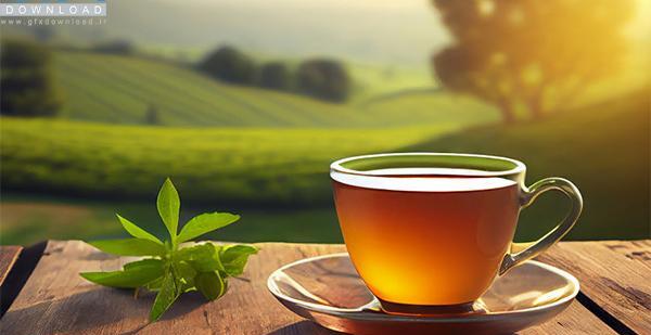 عکس استکان چای برای پروفایل