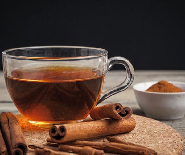 عکس رنگ چای دارچینی