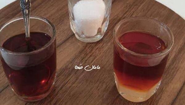 عکس چای ریختن امام