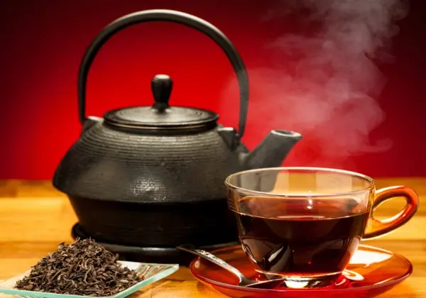 عکس چای سیاه و سبز