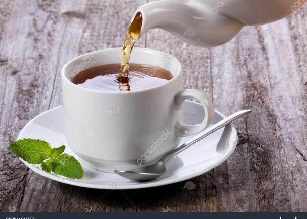 عکس فنجان چای صبحانه