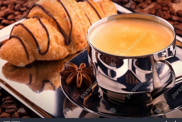 عکس فنجان چای صبحانه