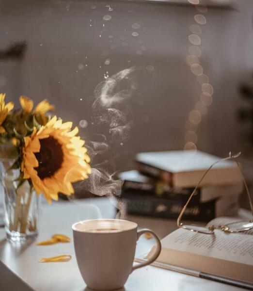 عکس فنجان چای صبحانه