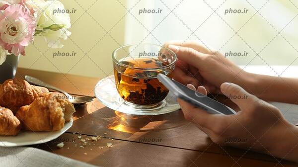 عکس چای عصرونه