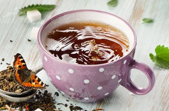 عکس فنجان چای برای استوری