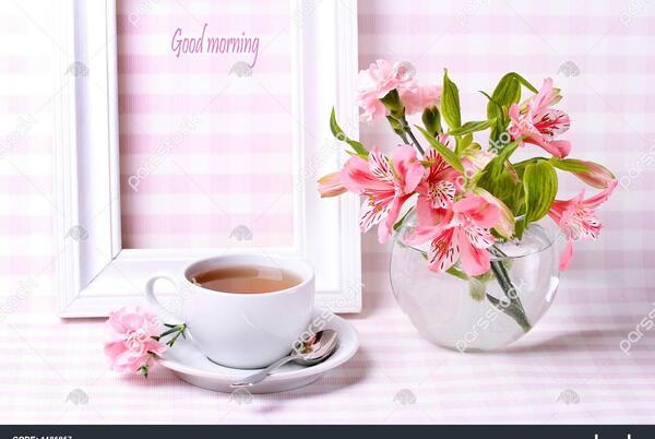 عکس فنجان چای برای استوری