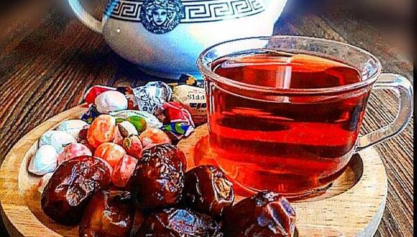 عکس چای با قوری