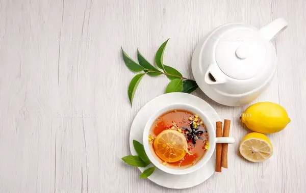 عکس چای با قوری