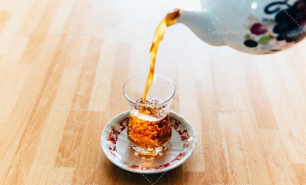 عکس چای با قوری