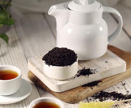 عکس چای با گل محمدی
