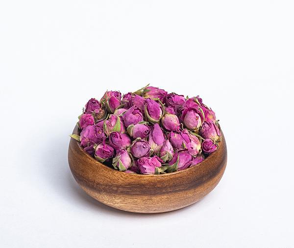 عکس چای با گل محمدی