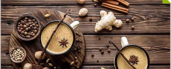 عکس از چای ماسالا