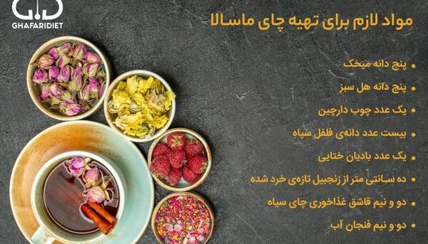 عکس از چای ماسالا
